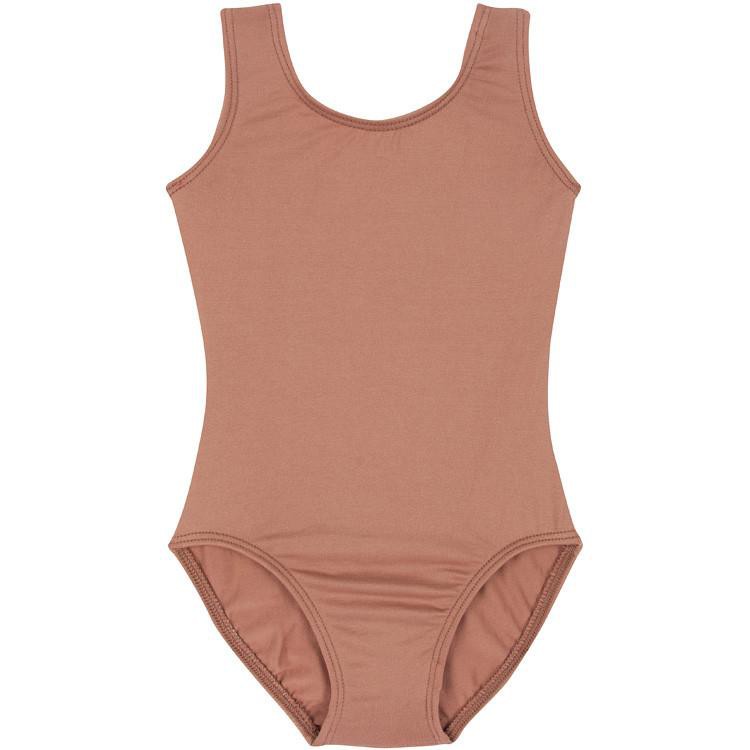 Suntan Tank Leotard for Ballet and Gymnastics