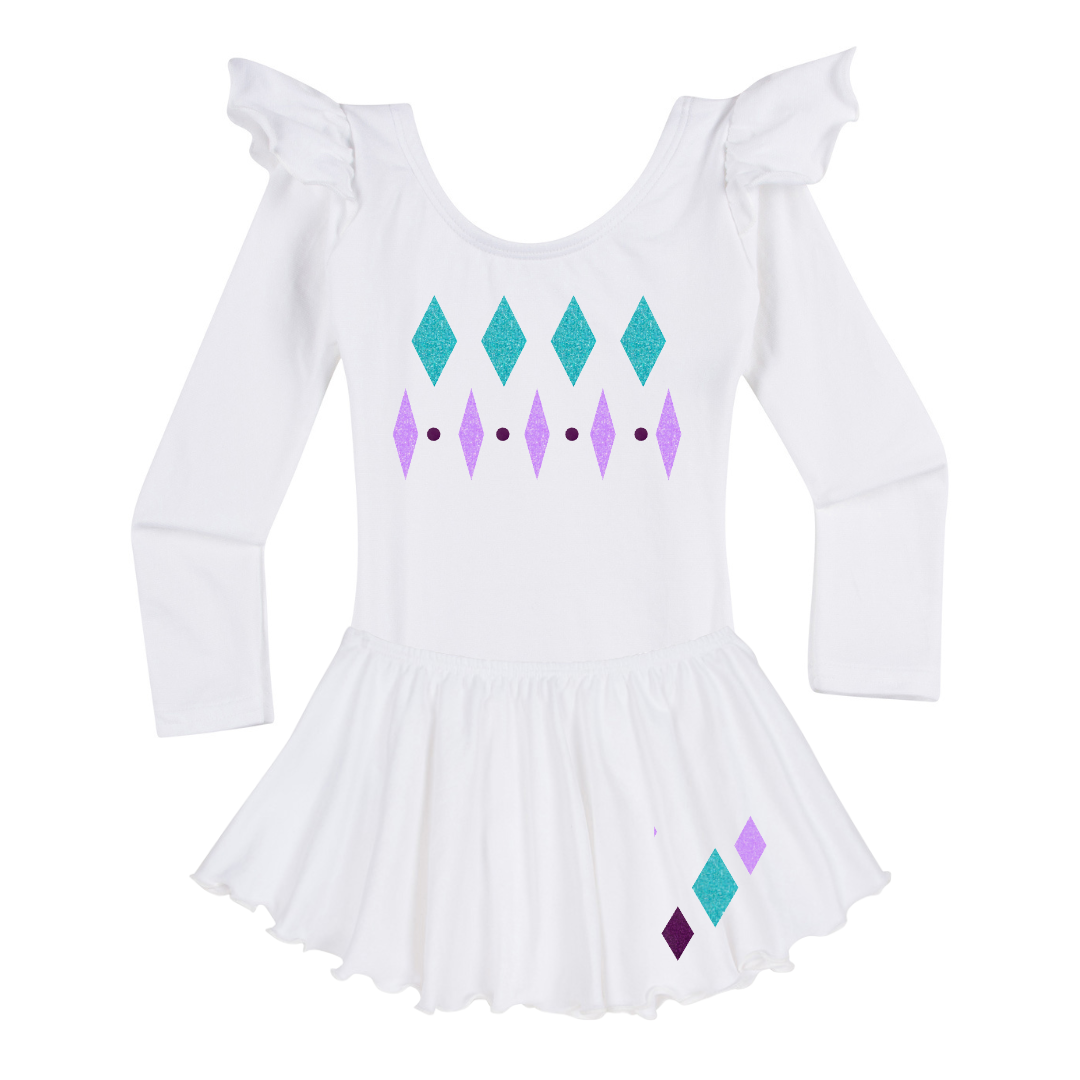Snow Queen | Girls & Toddler Inspired Costume Leotard