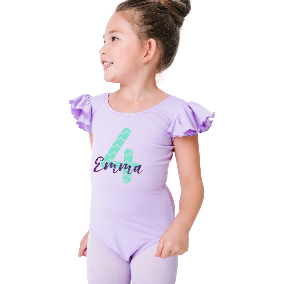 Personalized Mermaid Leotard