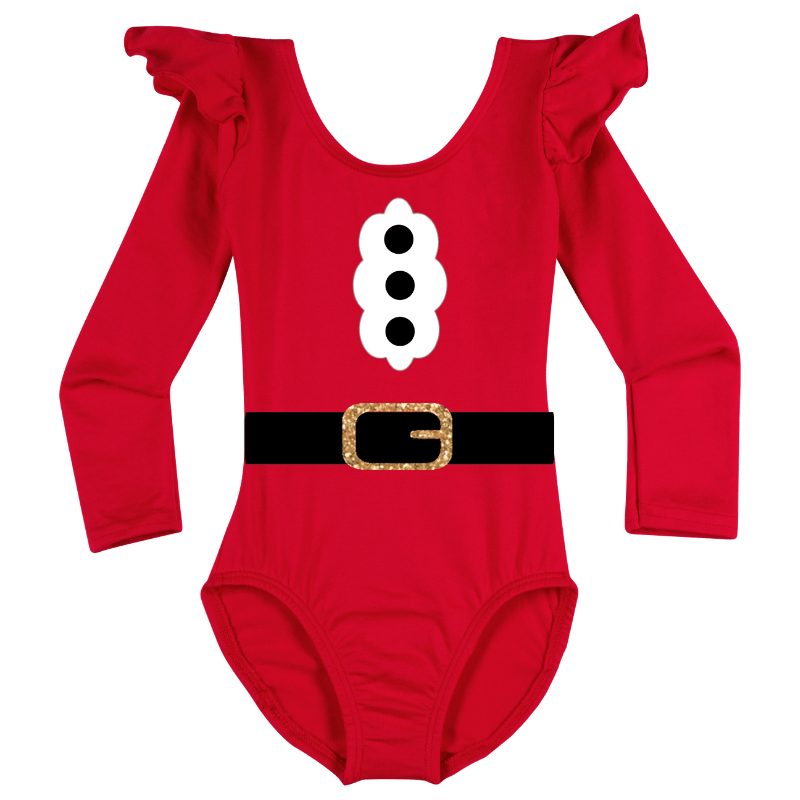 Girls Mrs.  Claus Costume