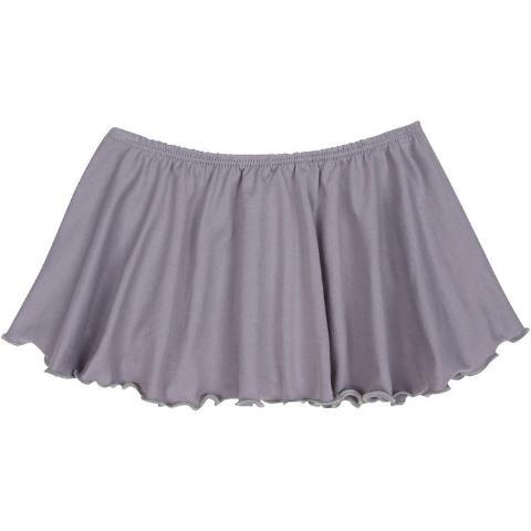 Girls Flutter Gray Ballet Skirt