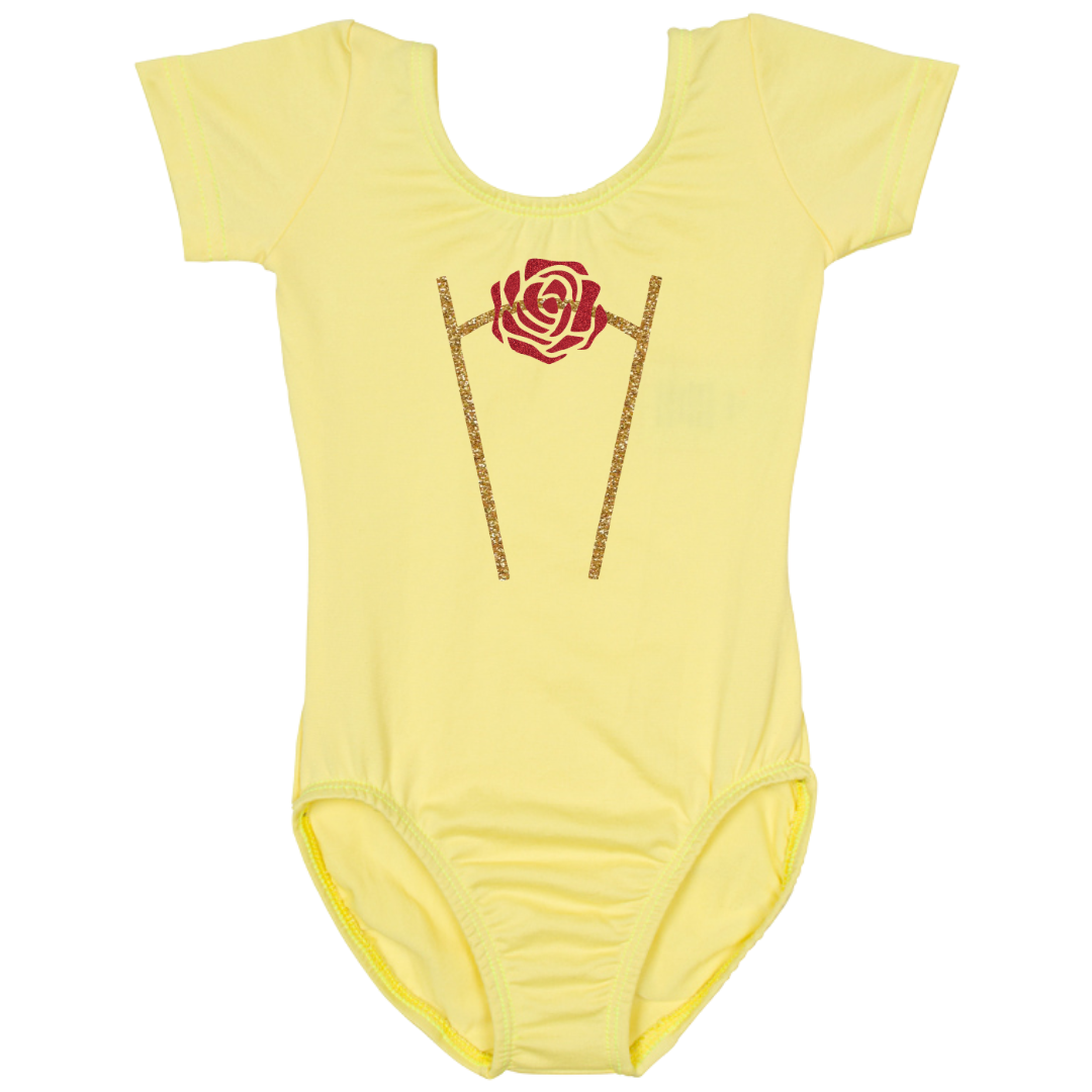 Enchanted Rose Princess | Girls Inspired Costume Leotard