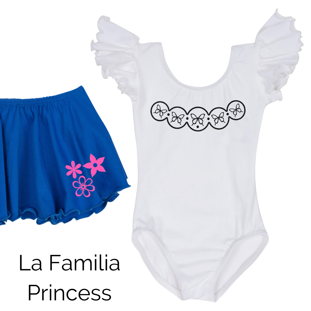 La Familia Princess | Girls Inspired Costume Leotard